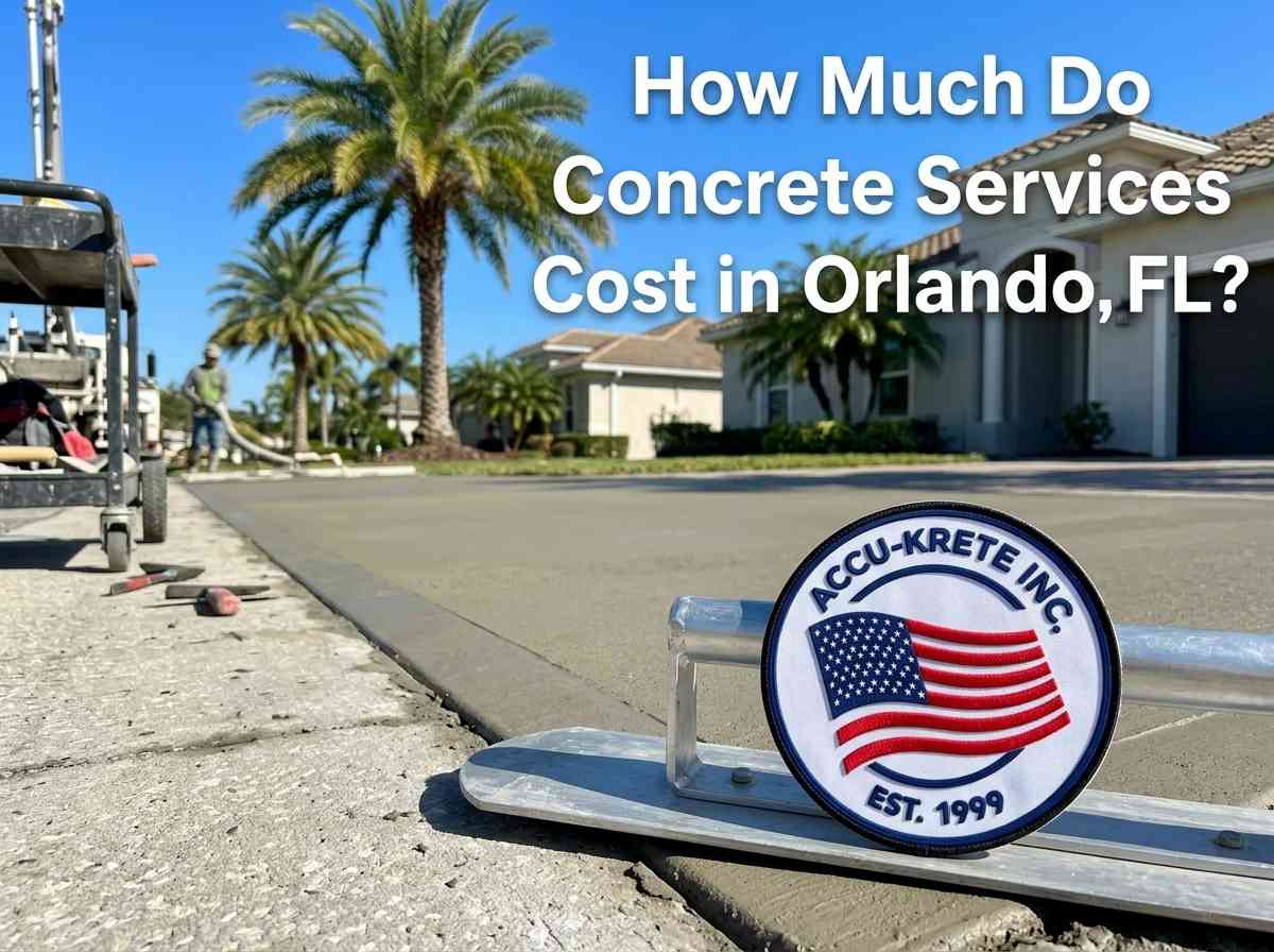 How Much Do Concrete Services Cost in Orlando, FL?