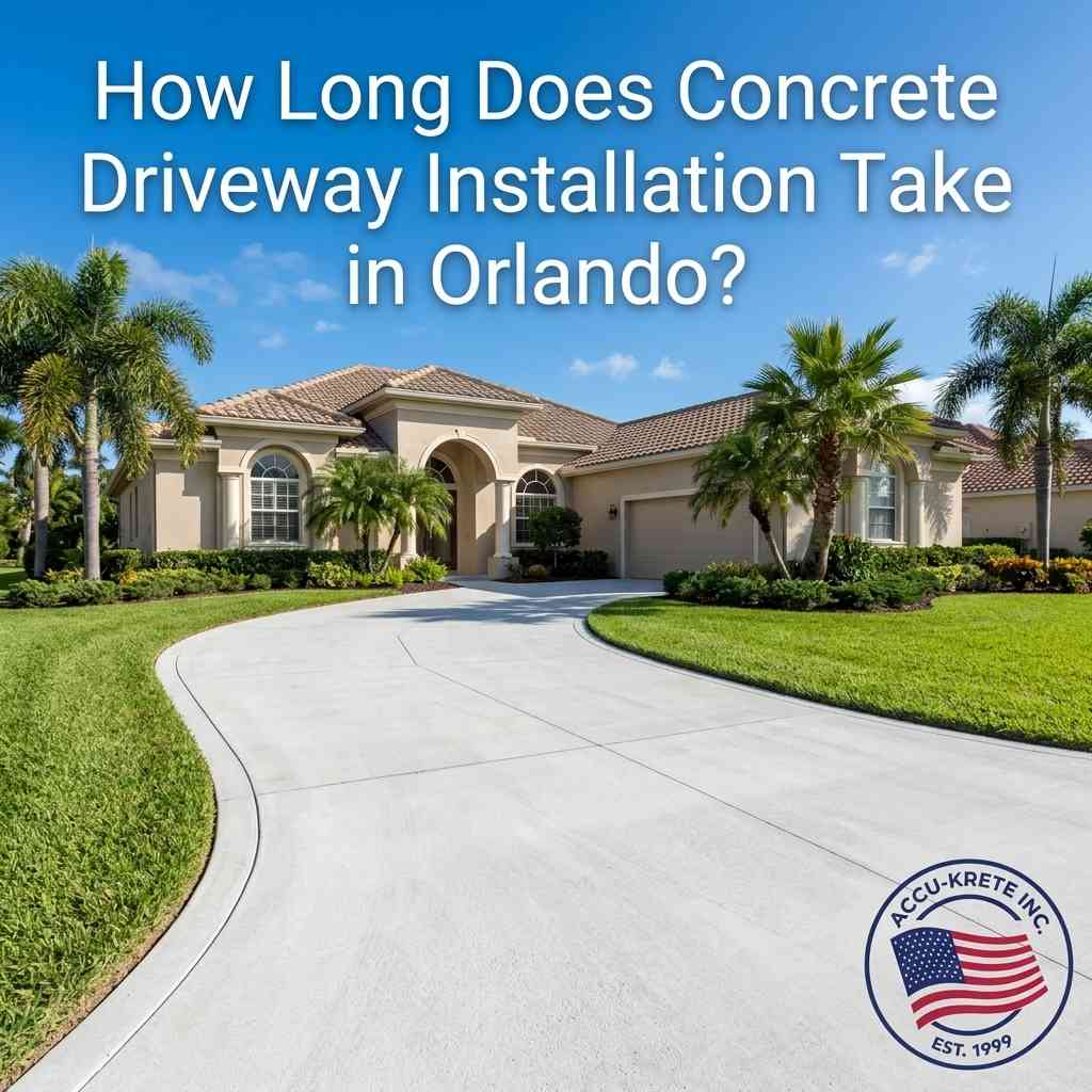 How Long Does Concrete Driveway Installation Take?