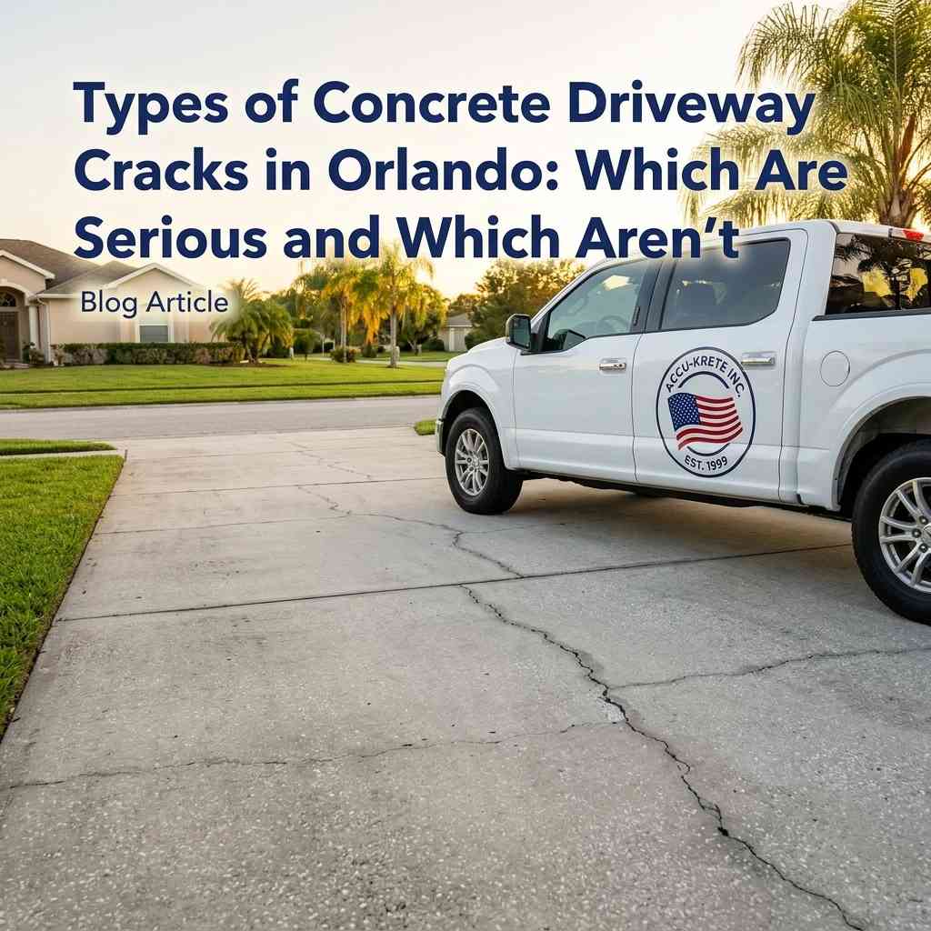 Types of Concrete Driveway Cracks: A Complete Homeowner's Guide