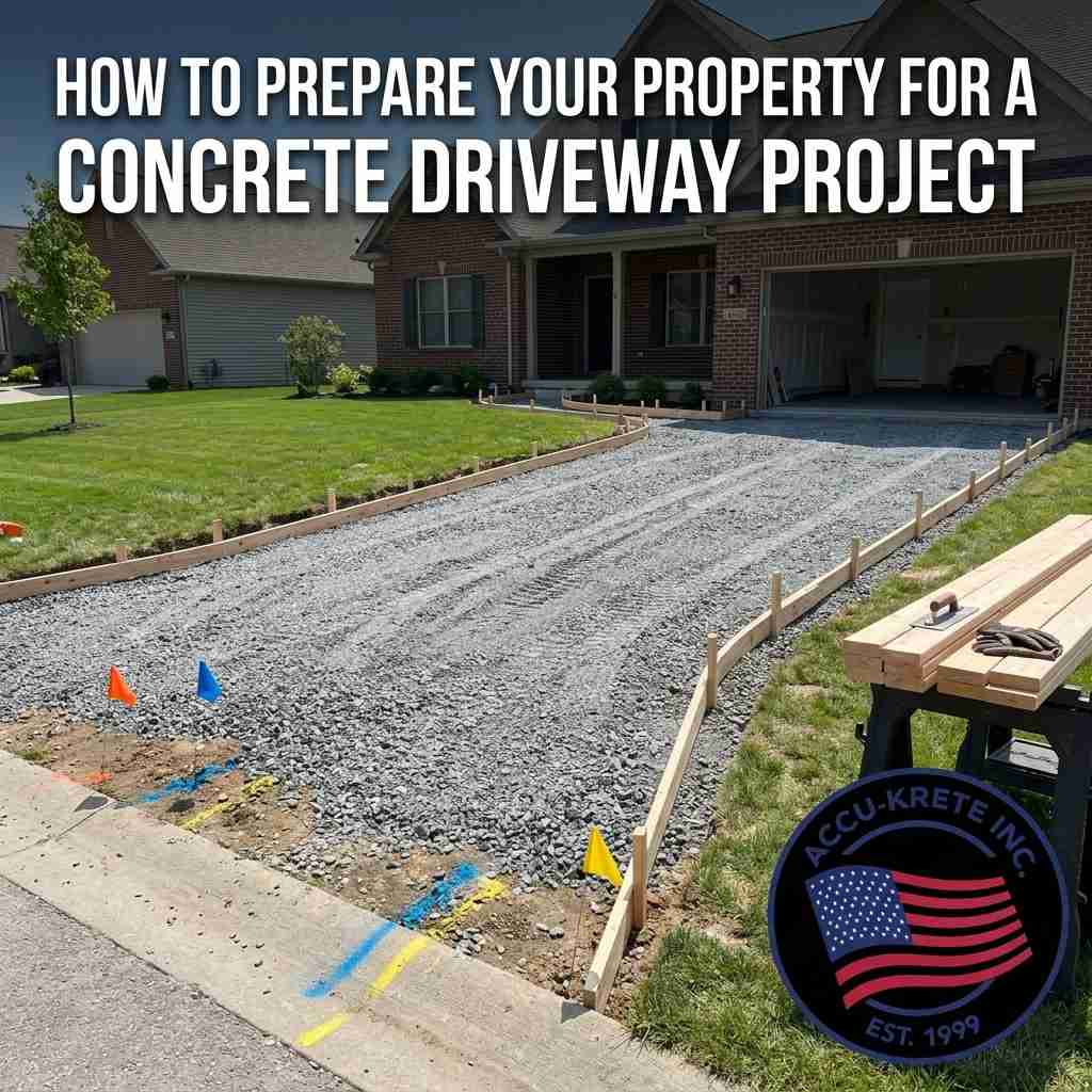 How to Prepare Your Property for a Concrete Driveway Project