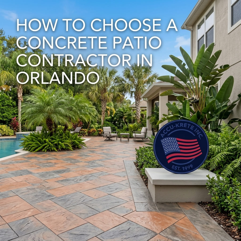 How to Choose a Concrete Patio Contractor