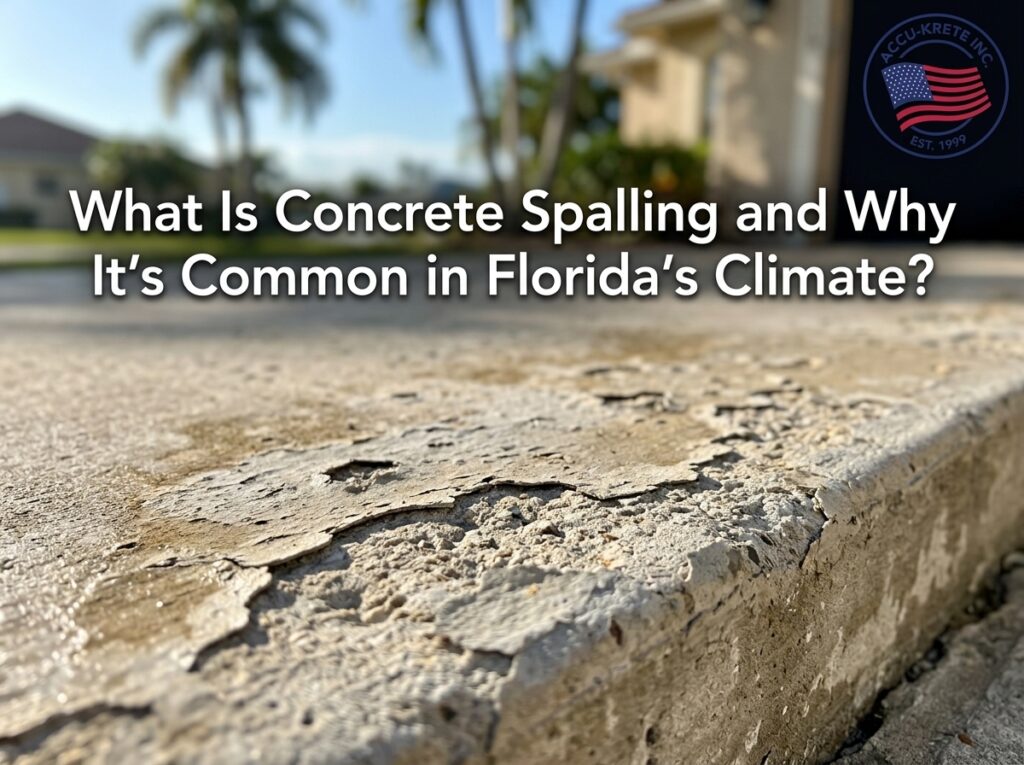 What Is Concrete Spalling and Why It's Common in Florida's Climate