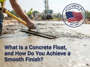 What Is a Concrete Float, and How Do You Achieve a Smooth Finish