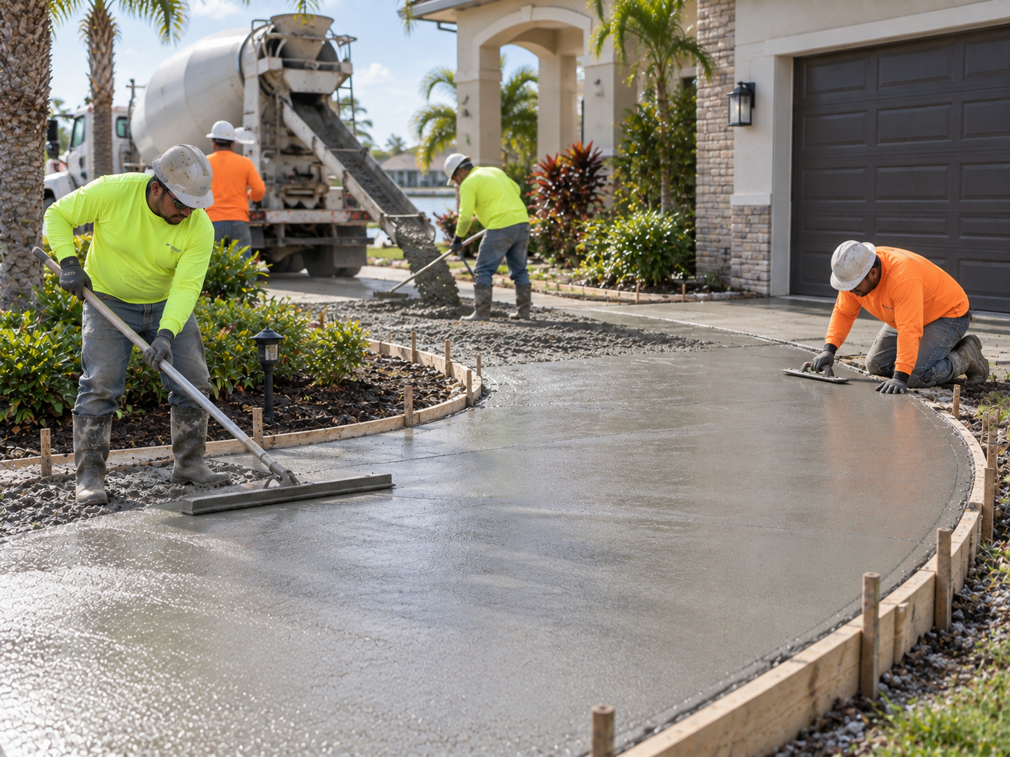Driveway Extensions And Aprons Orlando Driveway extension and apron installation Orlando Florida
